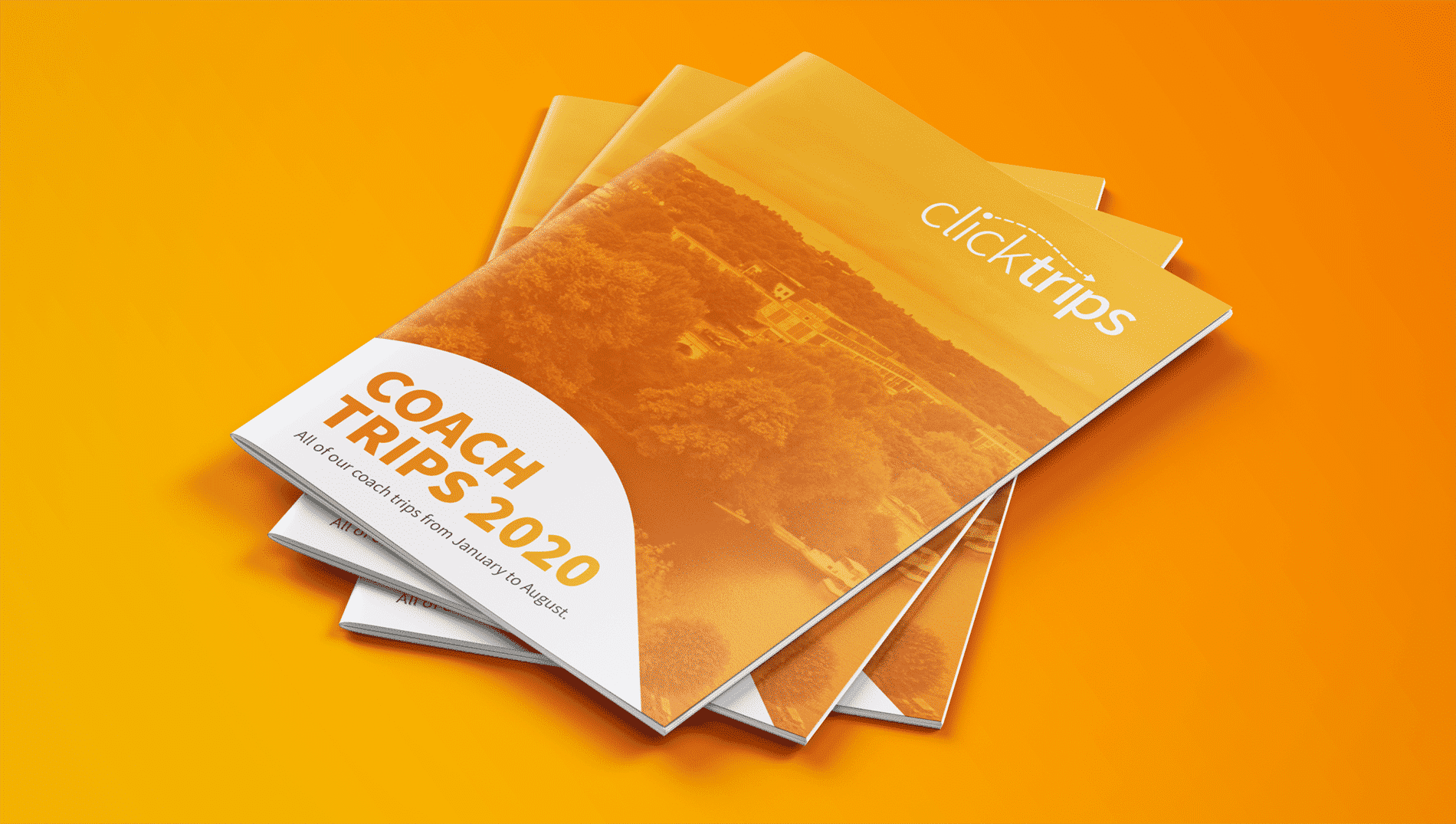 ClickTrips Brochure Design