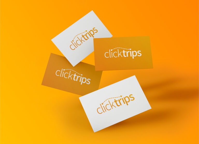 ClickTrips Logo Design
