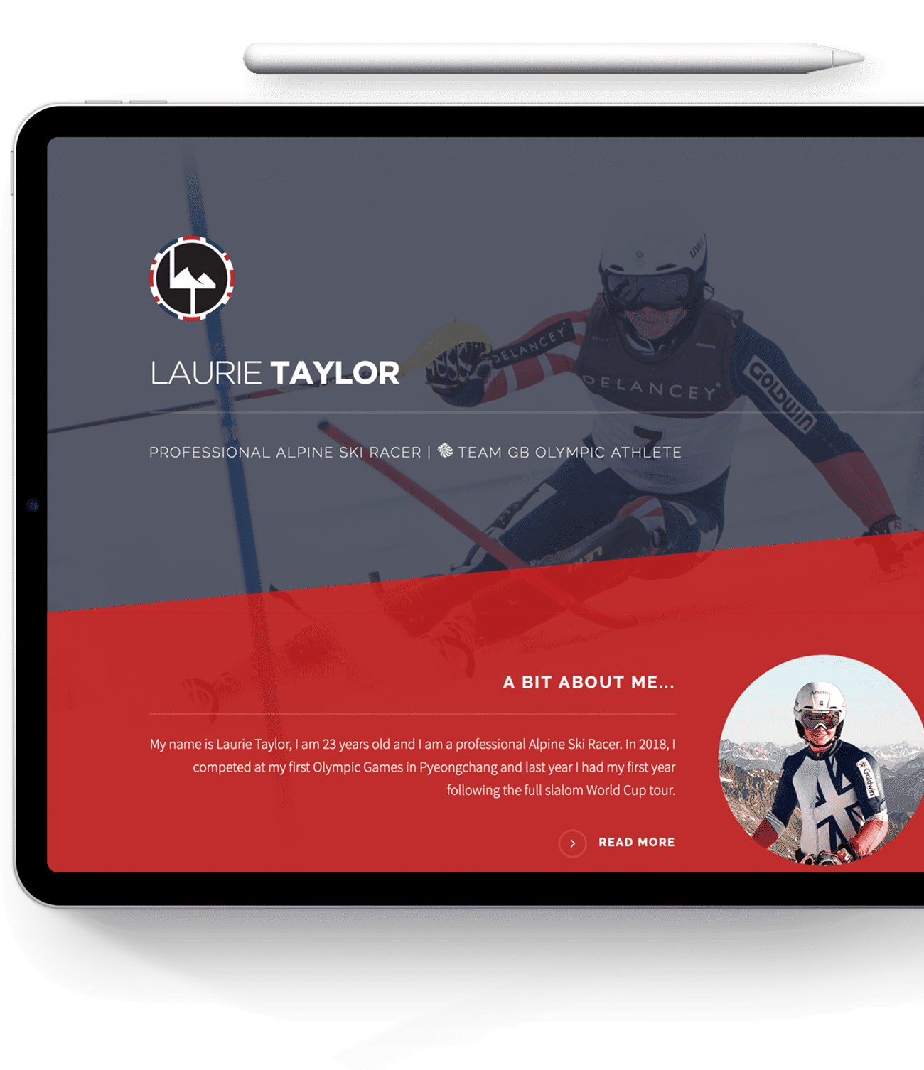 Laurie Taylor Website Design