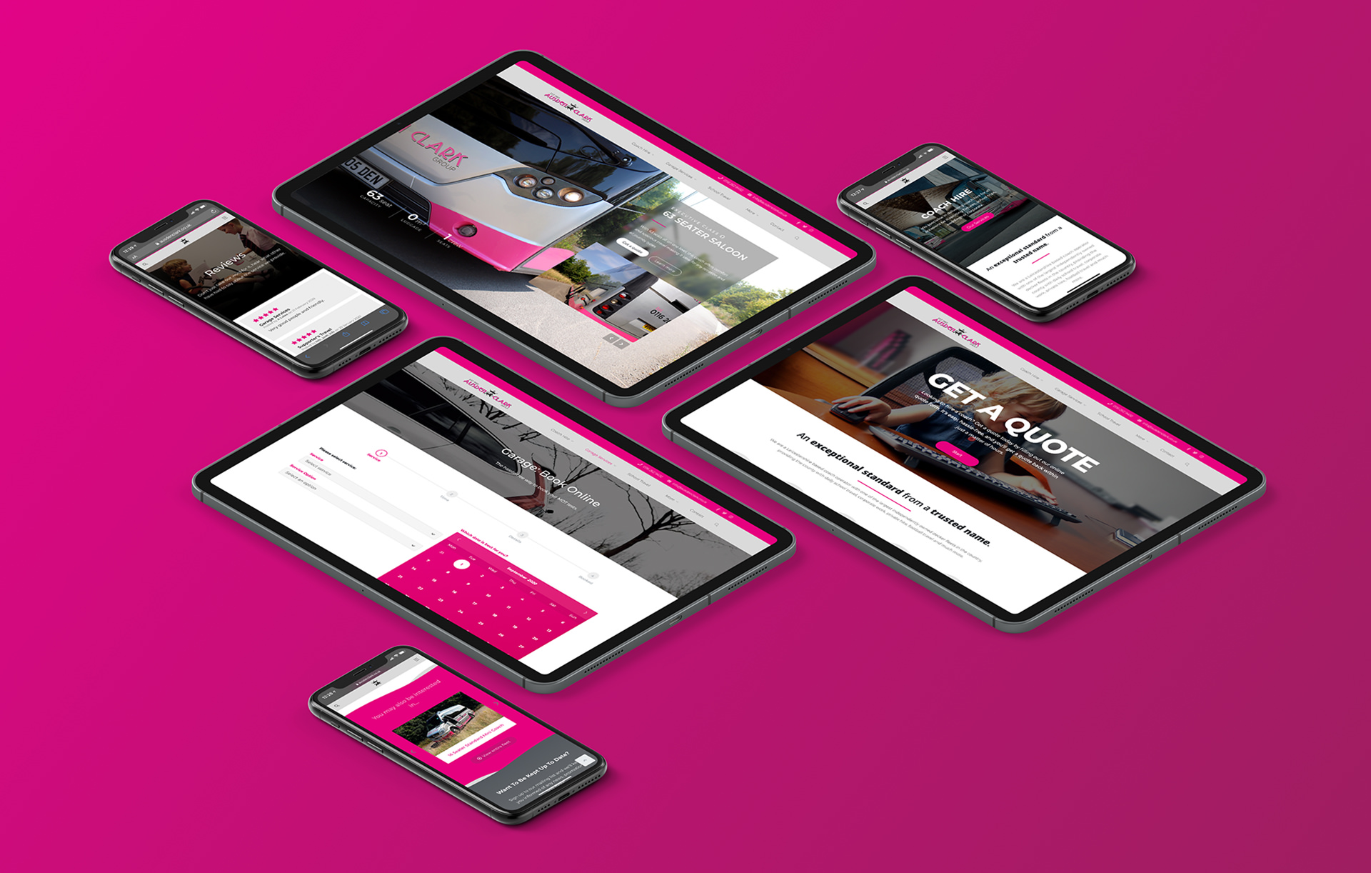 Ausden Clark Group – Website Design
